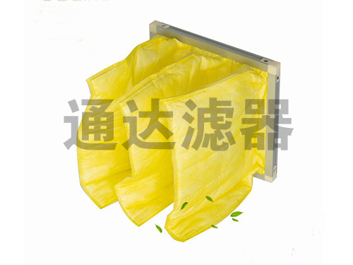 大風(fēng)量黃色中效空氣過濾器